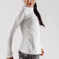 RABBIT - Women's - UPF30 Deflector - White UPF